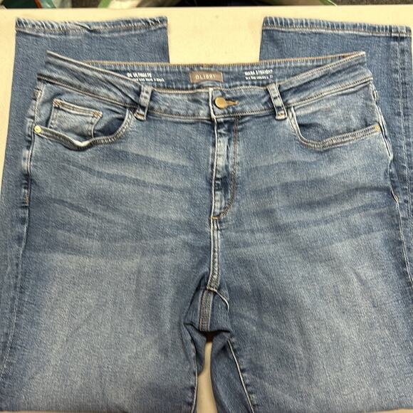 DL1961 Mara Straight Leg Blue Denim Jeans Pants Womens Size 20W - Picture 3 of 6